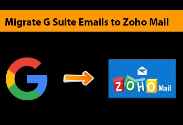 Migrate from G-suite to Zoho Mail